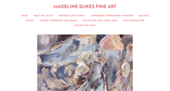 Desktop Screenshot of madelinedukes.com